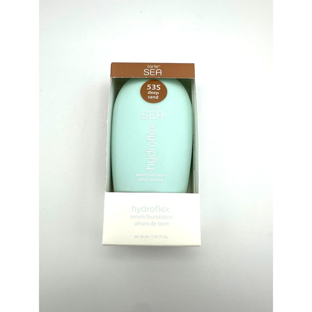 Tarte Sea Hydroflex Serum Foundation 1.01 fl oz 53S Deep Sand Brand New